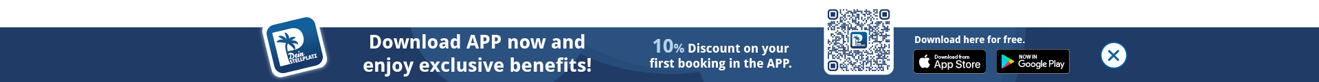 Dein Stellplatz - Cheap parking at BER Airport. Our APP is here! Download now for free. 10% Discount