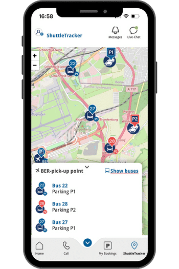 Dein Stellplatz - Smartes Parken Flughafen Berlin mit der APP