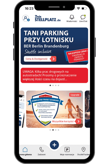 Dein Stellplatz - Smartes Parken am BER mit der APP