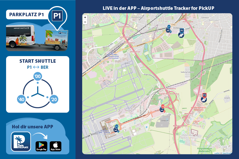 So geht Parken am Flughafen BER